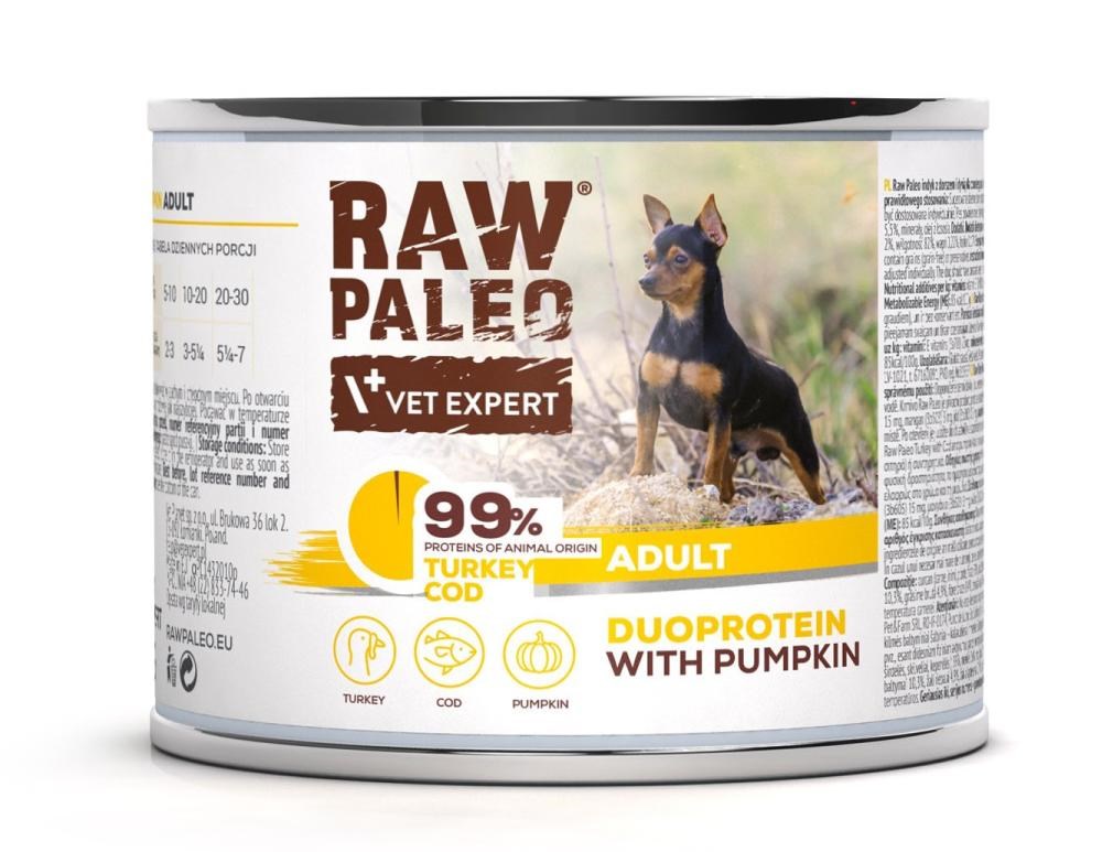 VetExpert Raw Paleo Duoprotein Turkey &