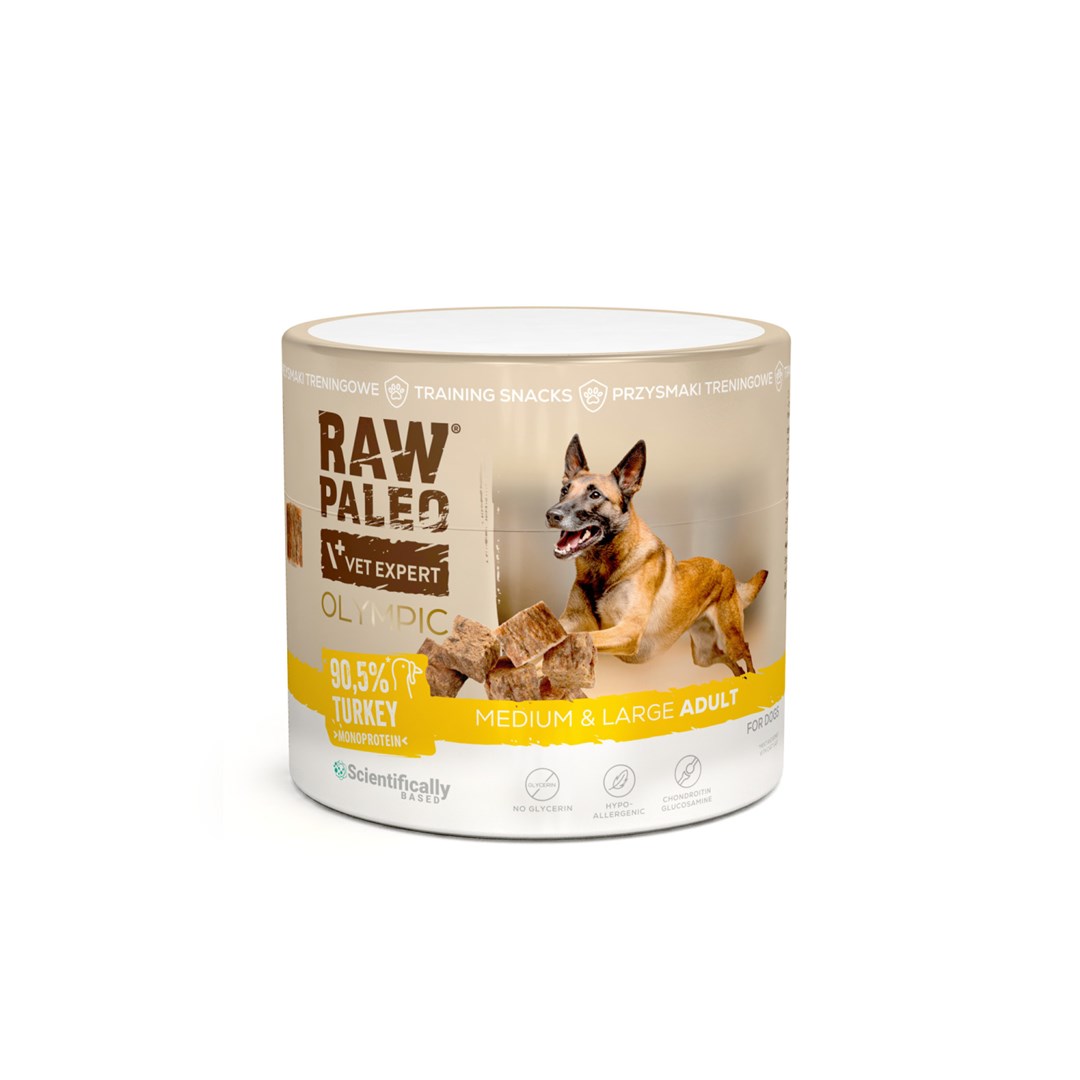 VetExpert Raw Paleo Olympic Turkey Medium