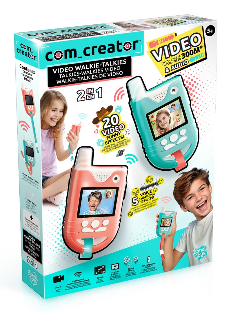 No name Video walkie-talkie Canal Toys