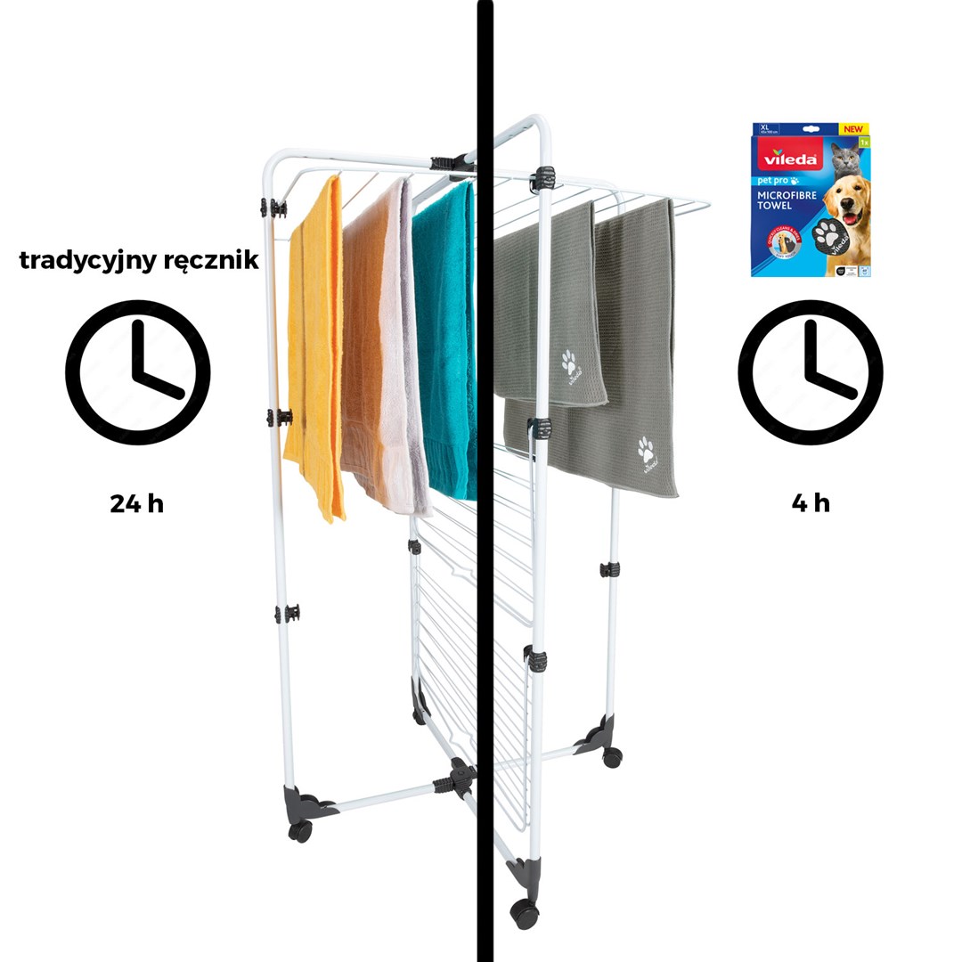 Vileda PET PRO M microfibre pet