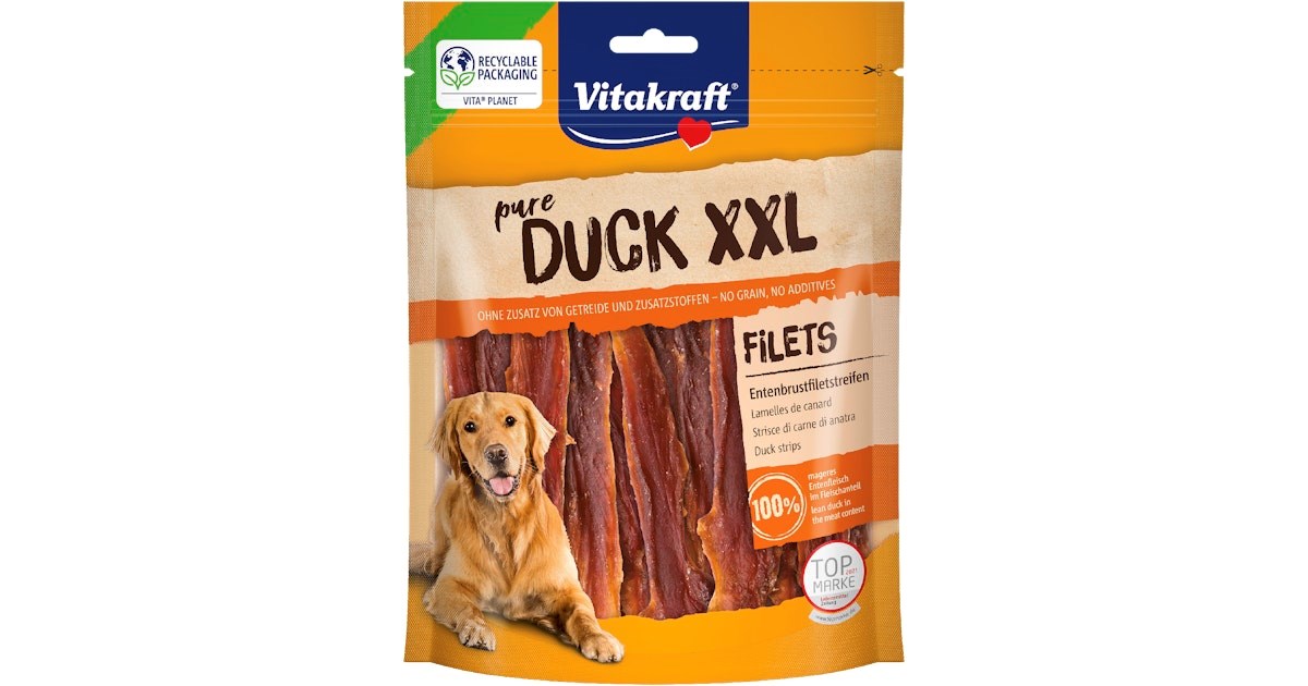 Vitakraft  Duck fillets XXL - dog