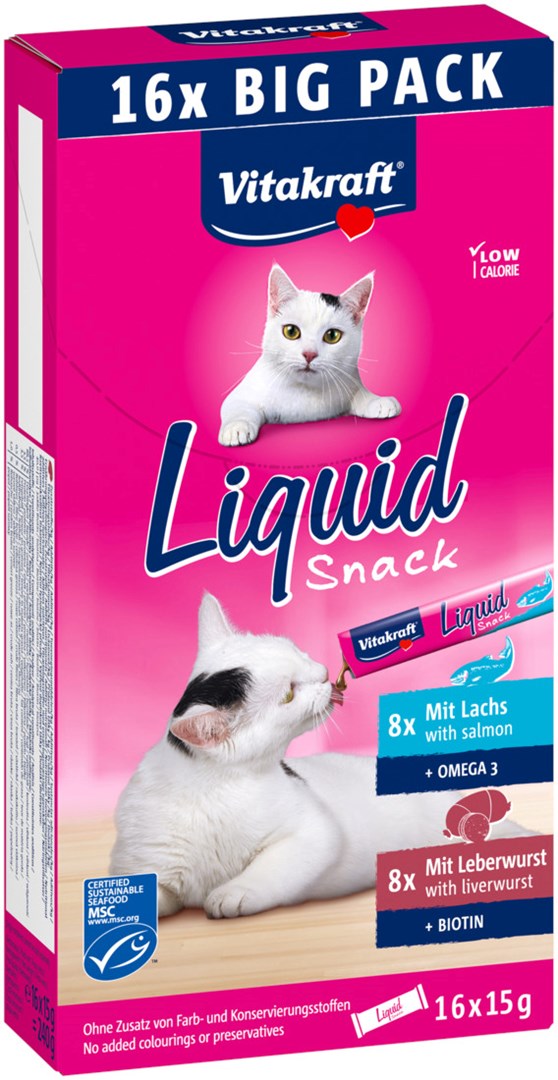 Vitakraft  Liquid Snack Liver with Salmon