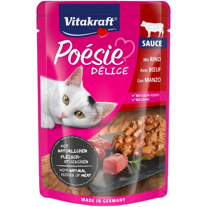 Vitakraft  POESIE DELICE beef - wet