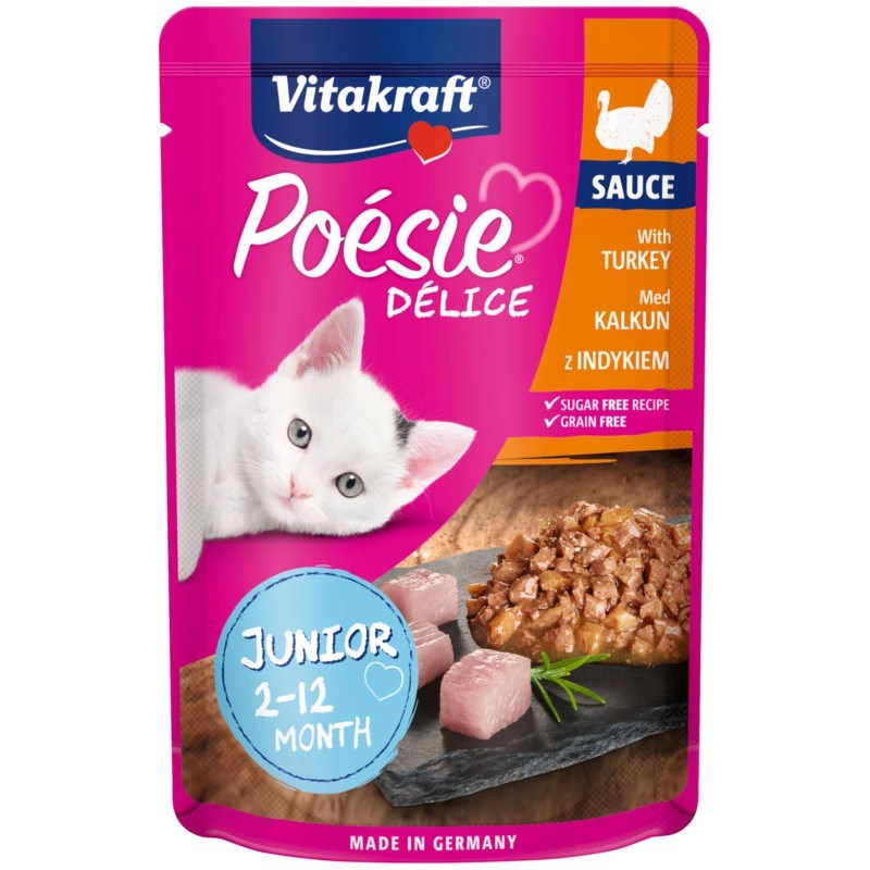 Vitakraft POESIE DELICE JUNIOR turkey -