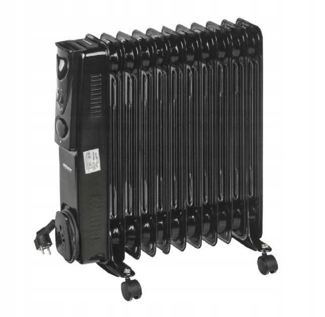 Volteno  GRZEJNIK OLEJOWY 11-ŻEBEREK 2500W CZARNY