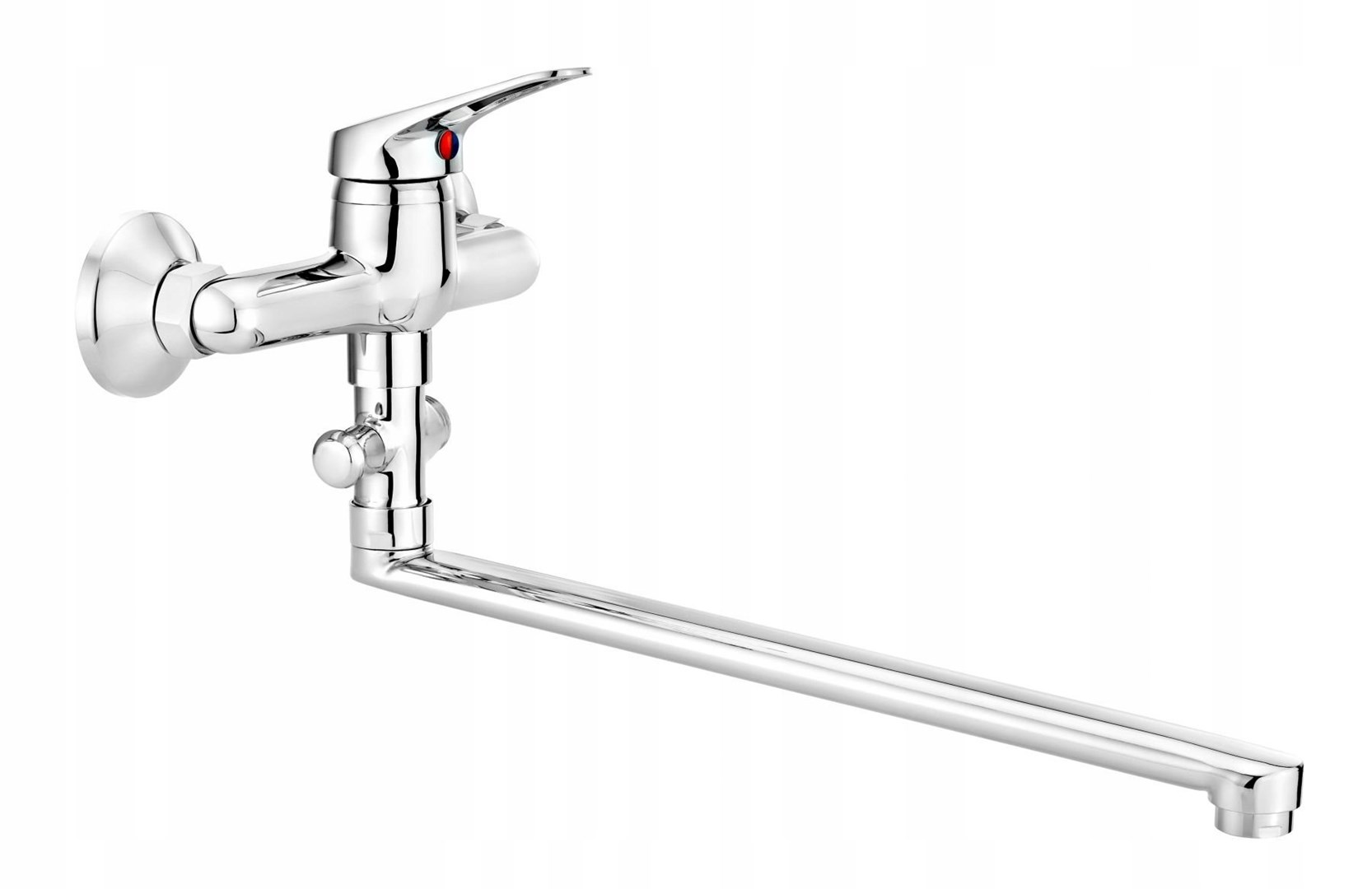 No name Wall-mounted washbasin mixer with
