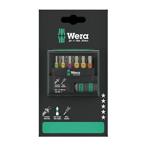 WERA  05073641001 screwdriver bit 10 pc(s)