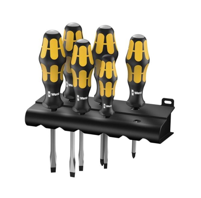 WERA  932/918/6 Kraftform Set Standard screwdriver