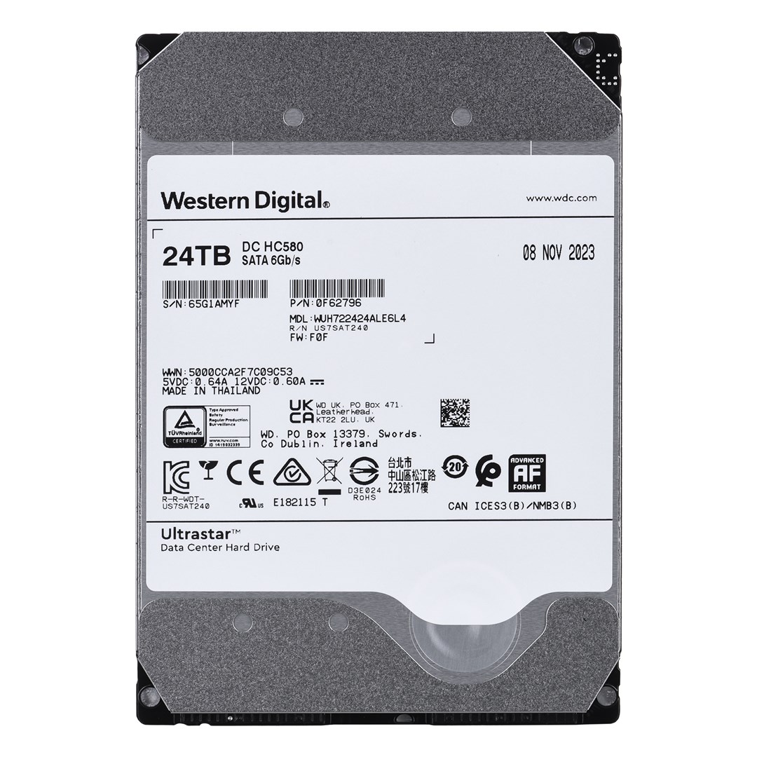 WESTERN DIGITAL  Ultrastar DC HC580 3