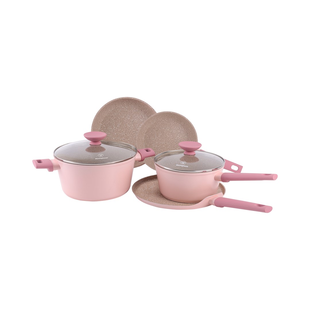 Westinghouse WCCS202607A aluminium cookware set, 7
