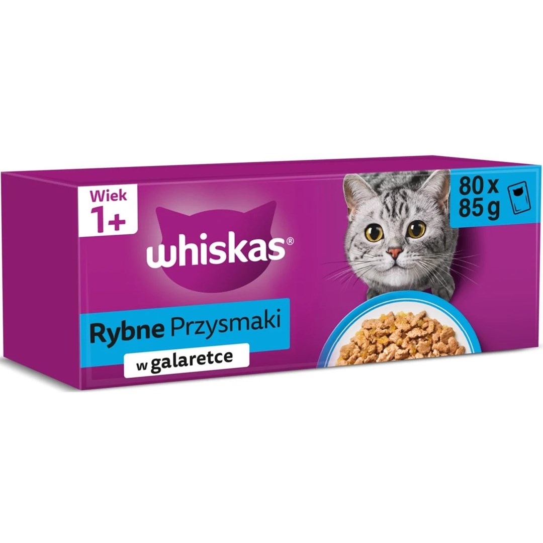 Whiskas Fish Delicacies in Jelly –