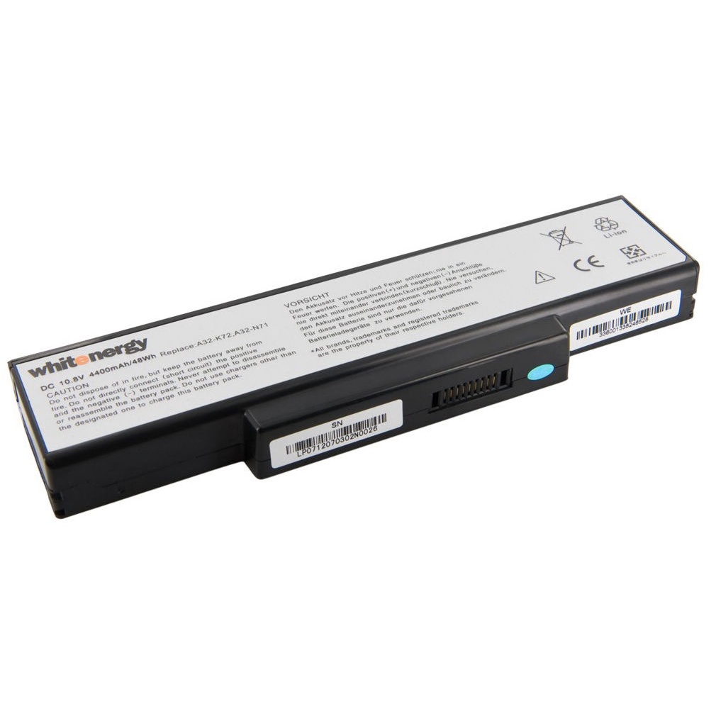 Whitenergy Battery Asus A32-K72 11.1V