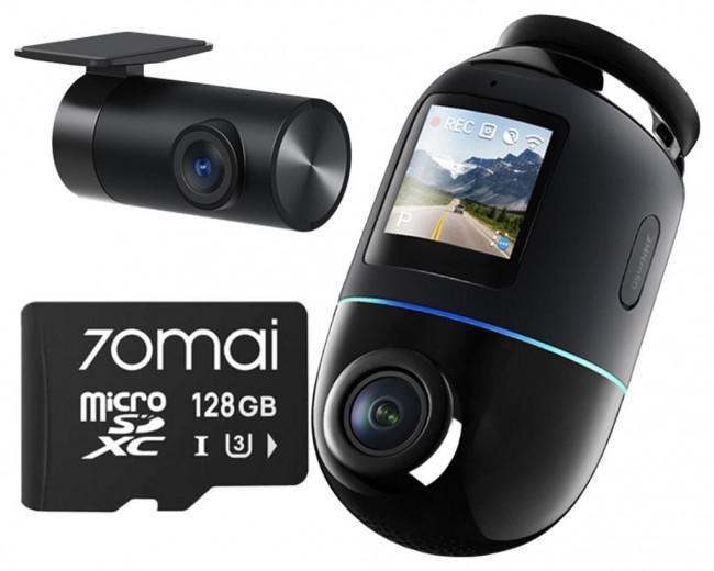 70MAI Wideorejestrator  X800 Omni 4K/GPS/WiFi Dual