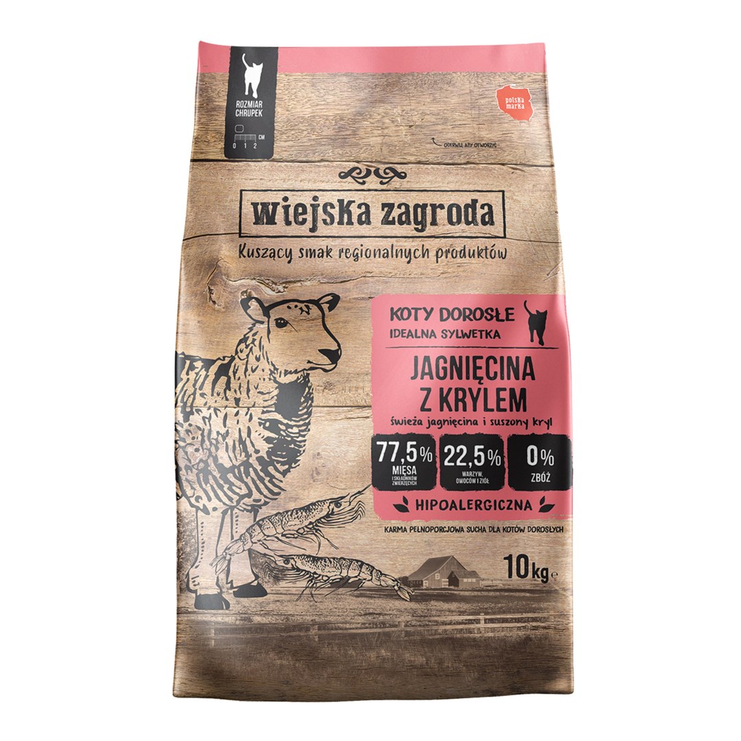 Wiejska zagroda Lamb with krill -