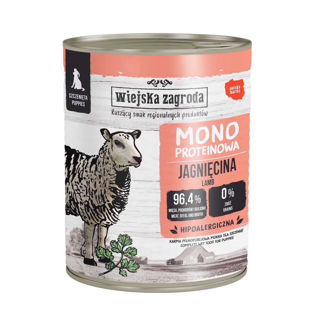 Wiejska zagroda  Mono Puppy Lamb -