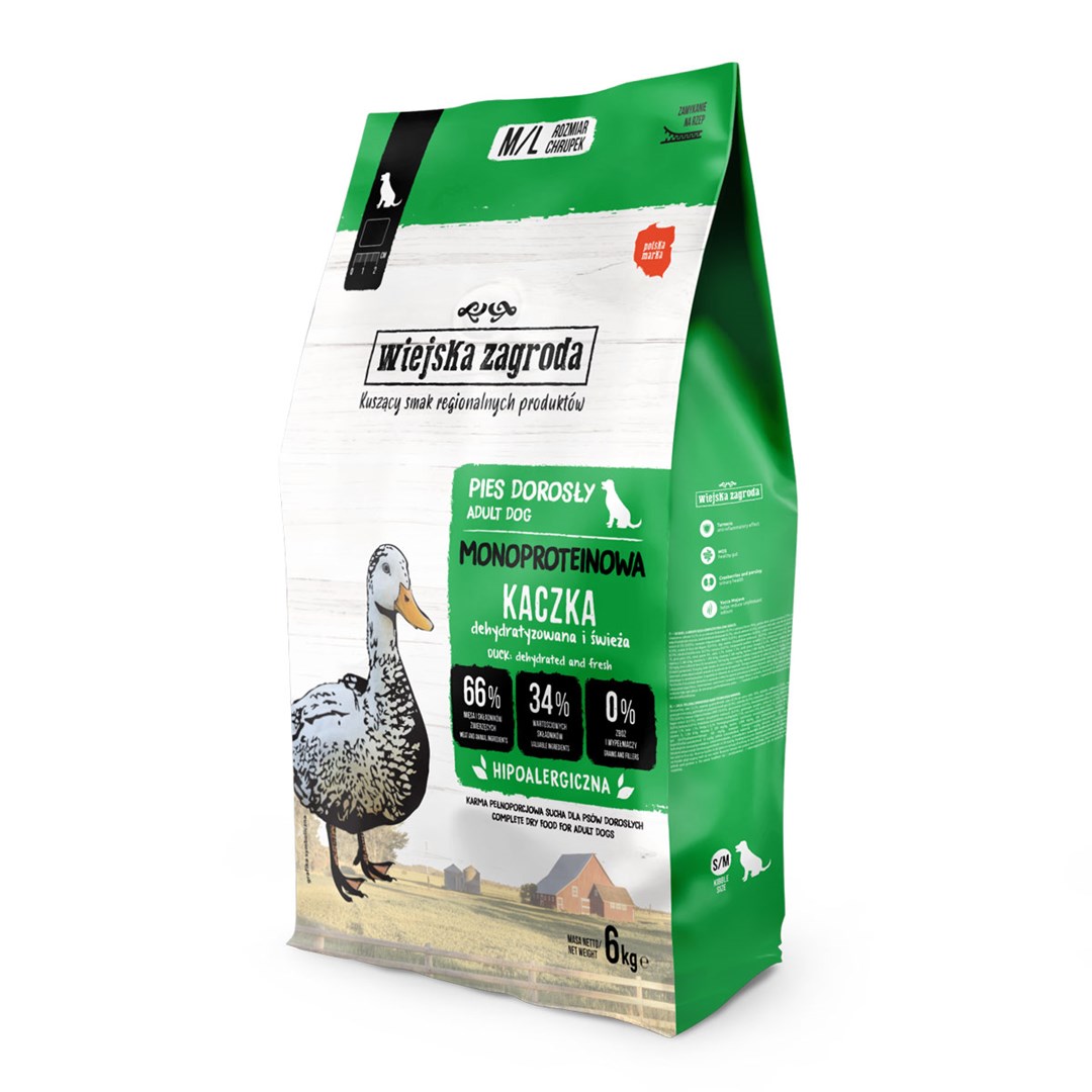 Wiejska zagroda  Monoprotein Duck - dry