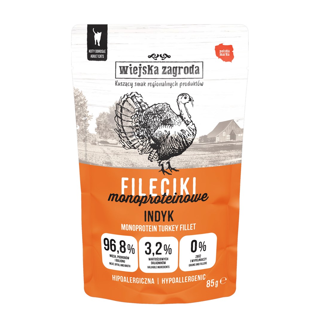 Wiejska zagroda Monoprotein Turkey Fillets –