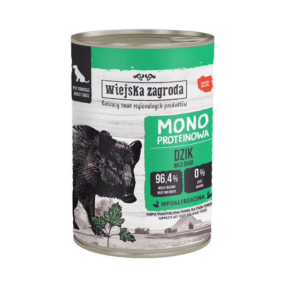 Wiejska zagroda  Monoprotein Wild boar -