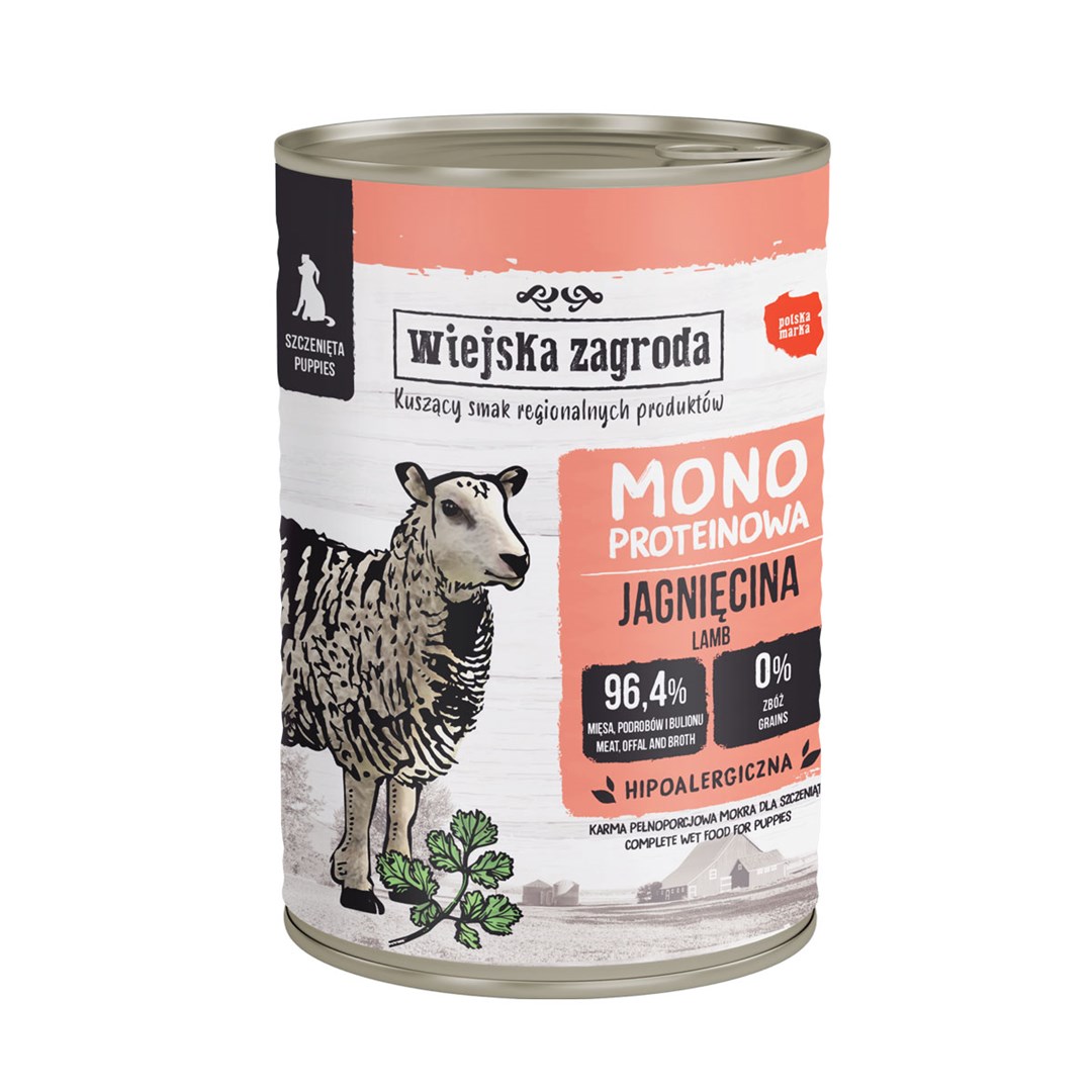 Wiejska zagroda  Puppy Lamb Mono -