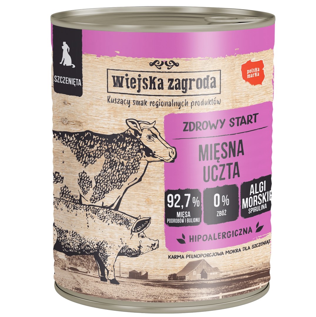 Wiejska zagroda  Puppy Meat feast -