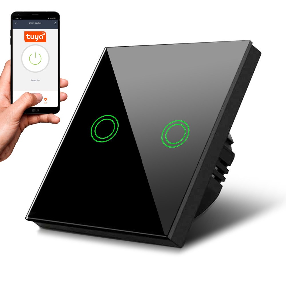 Maclean  Wifi 2-fold touch light switch