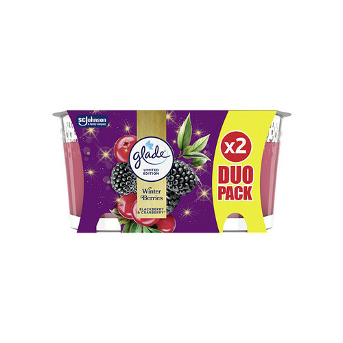 Glade Winter Berries Duo Candle -