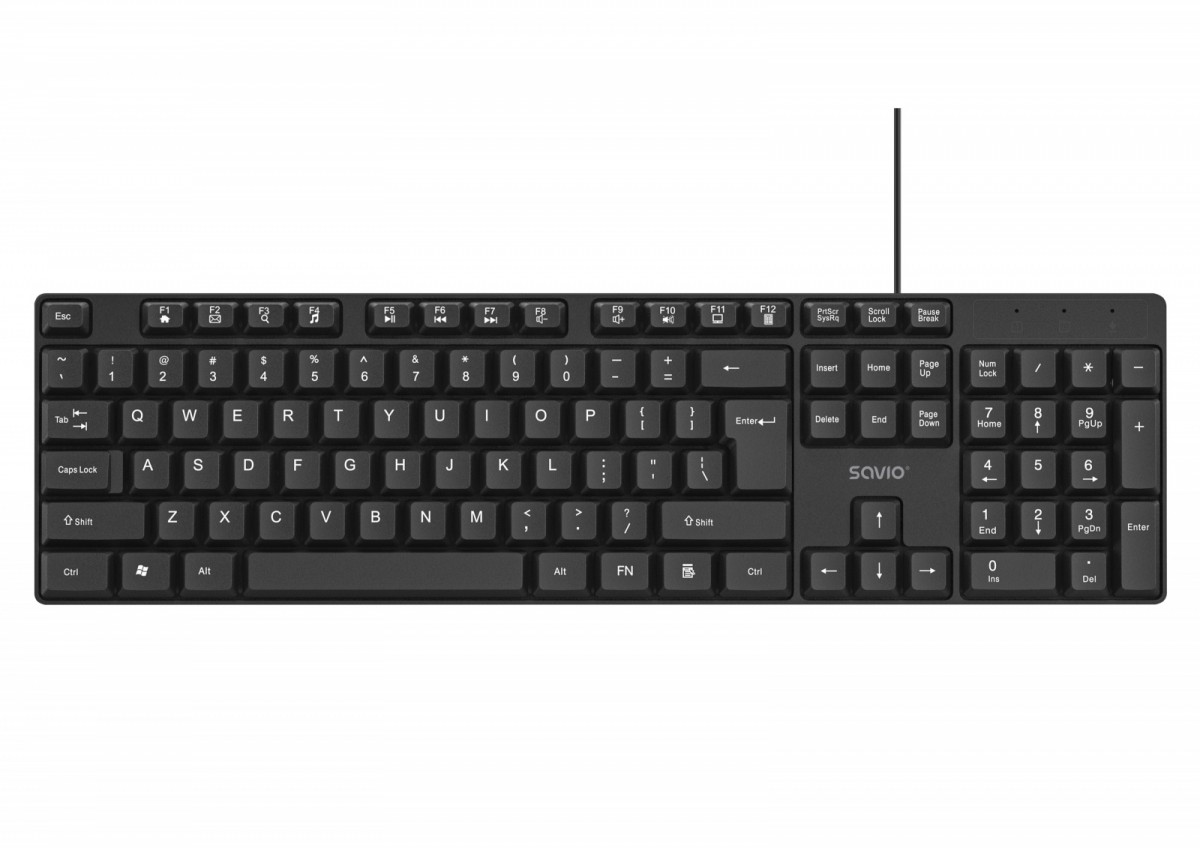 SAVIO Wired keyboard KB-01 | SAVKB-01
