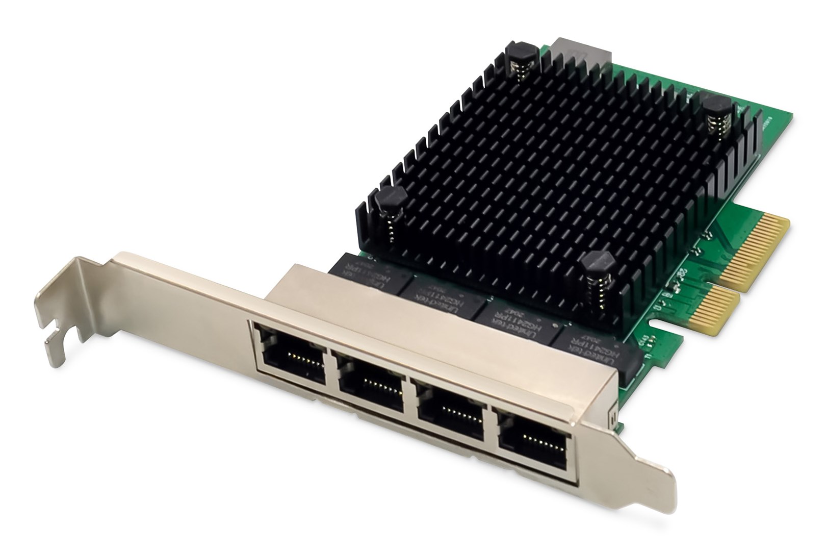 Digitus Wired Network Card Quad-RJ45 2