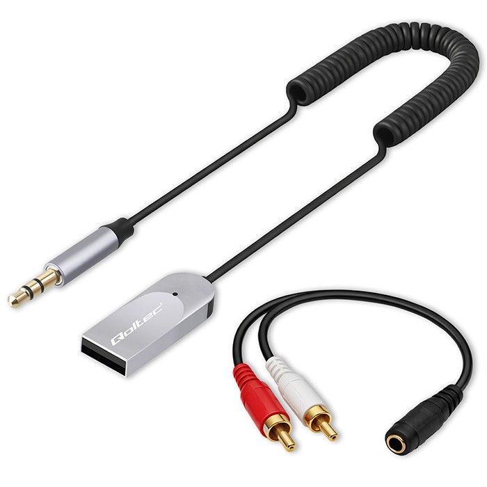Qoltec Wireless Audio receiver adapter HiFi