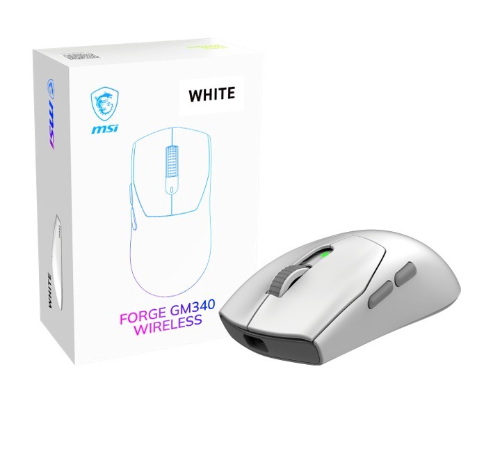 MSI  Wireless mouse Forge GM340 White