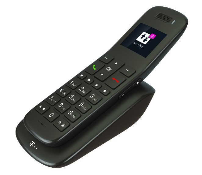 Telekom Wireless Phone DECT/GAP Ebony |