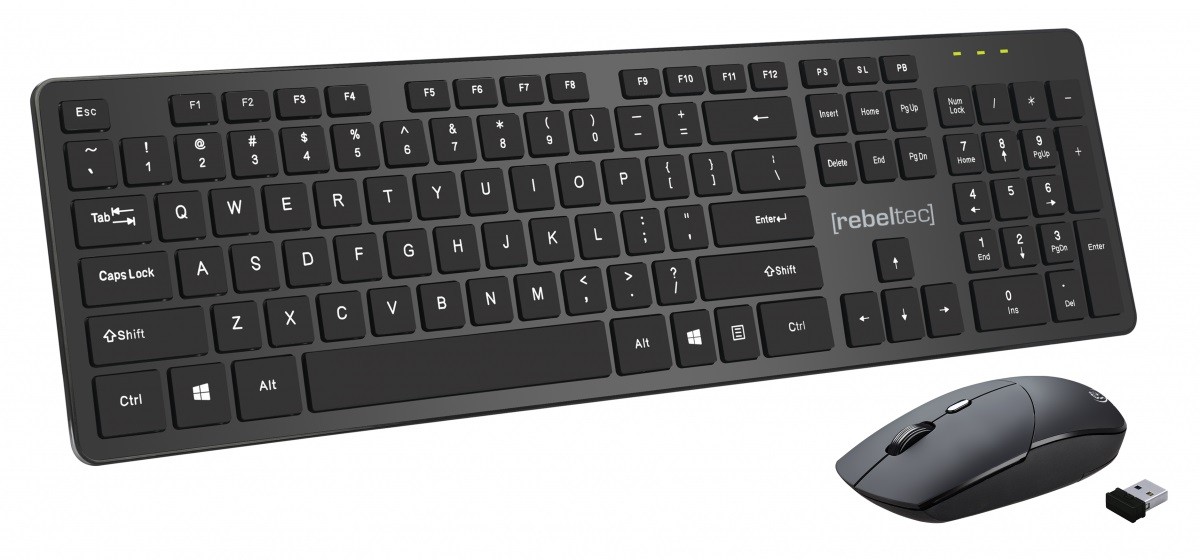 Rebeltec Wireless set: keyboard+ mouse MAXIM