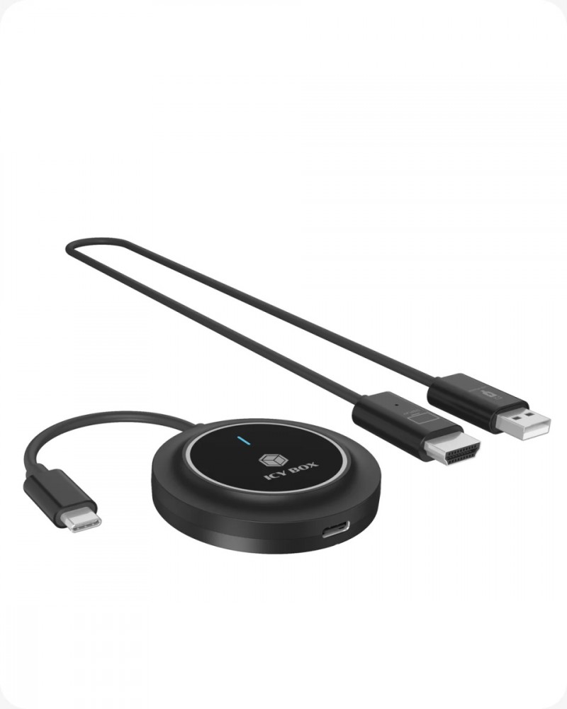 IcyBox  Wireless USB-C to HDMI IB-WL101