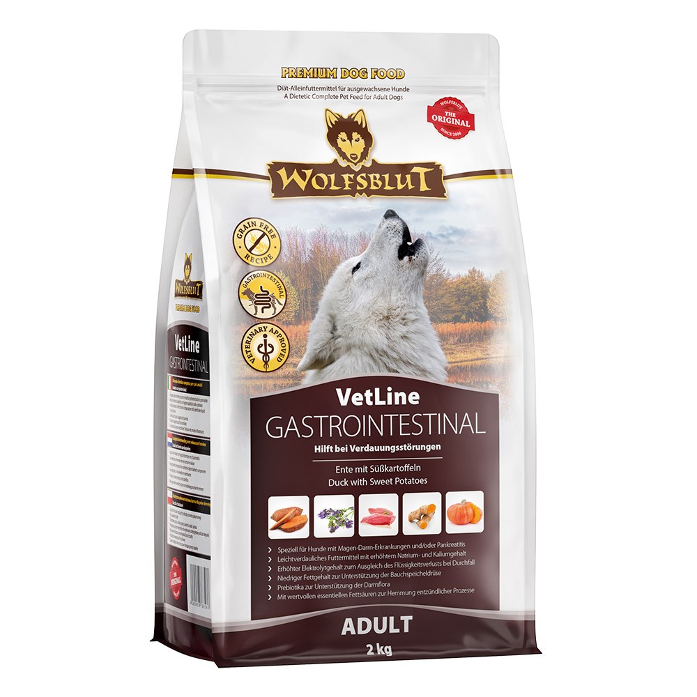 WOLFSBLUT  VetLine Gastrointestinal Duck - dry