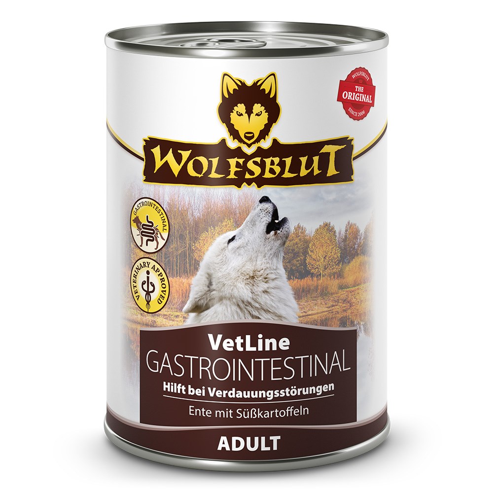WOLFSBLUT VetLine Gastrointestinal Duck - wet