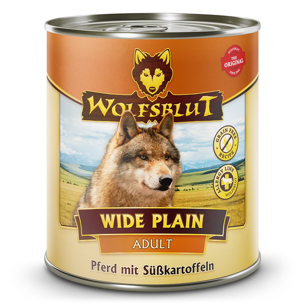 WOLFSBLUT  Wide Plain Horse meat with