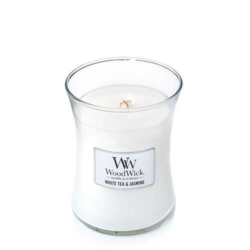 WoodWick White Tea & Jasmine Vase