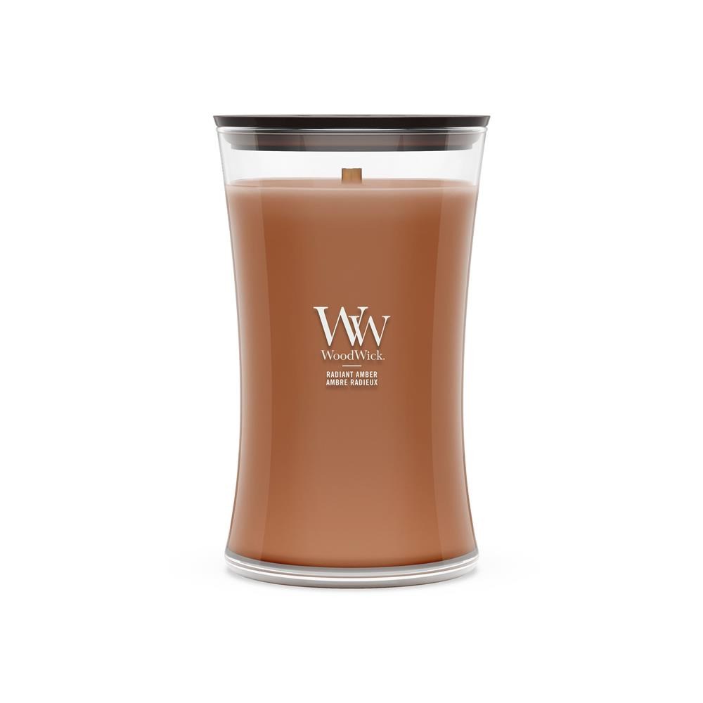 WoodWick Radiant Amber wax candle Cylinder