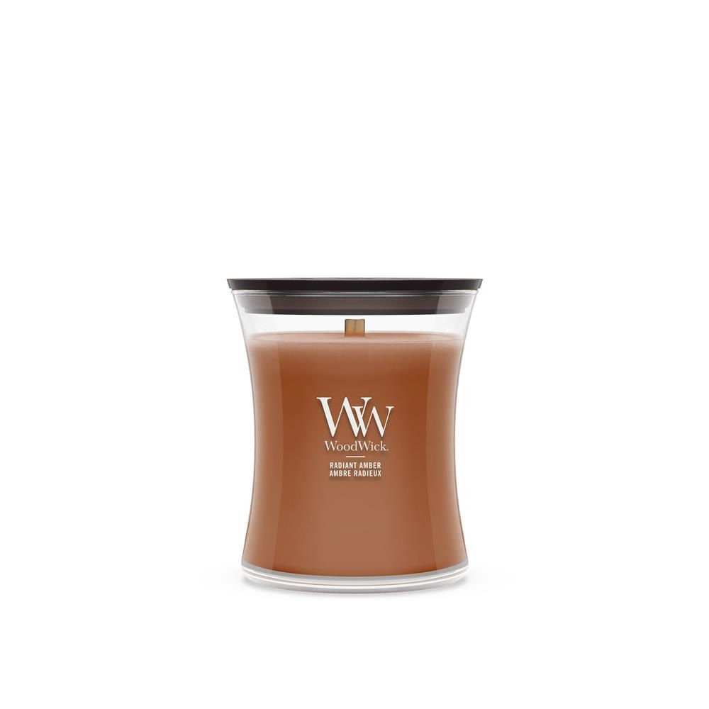 WoodWick Radiant Amber wax candle Cylinder