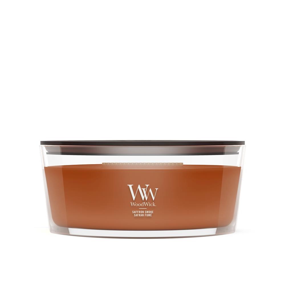 WoodWick Saffron Smoke wax candle Ellipse