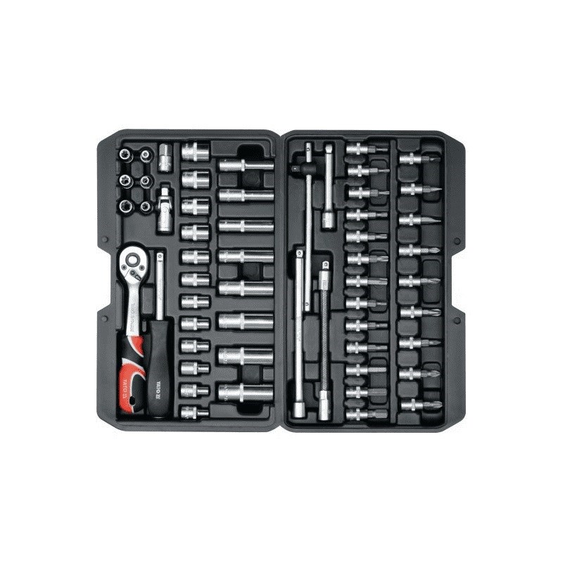 YATO Wrench set 56 pcs 1/4"