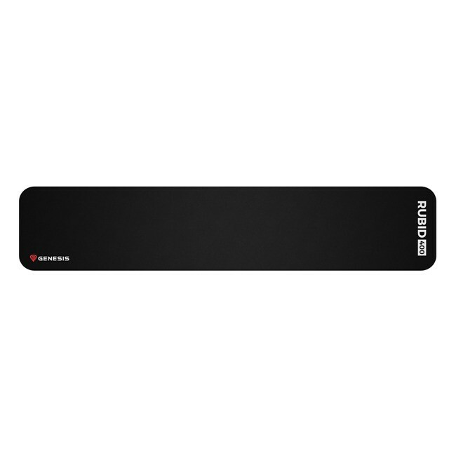 GENESIS  Wrist rest  Rubid 400 470x95x15mm