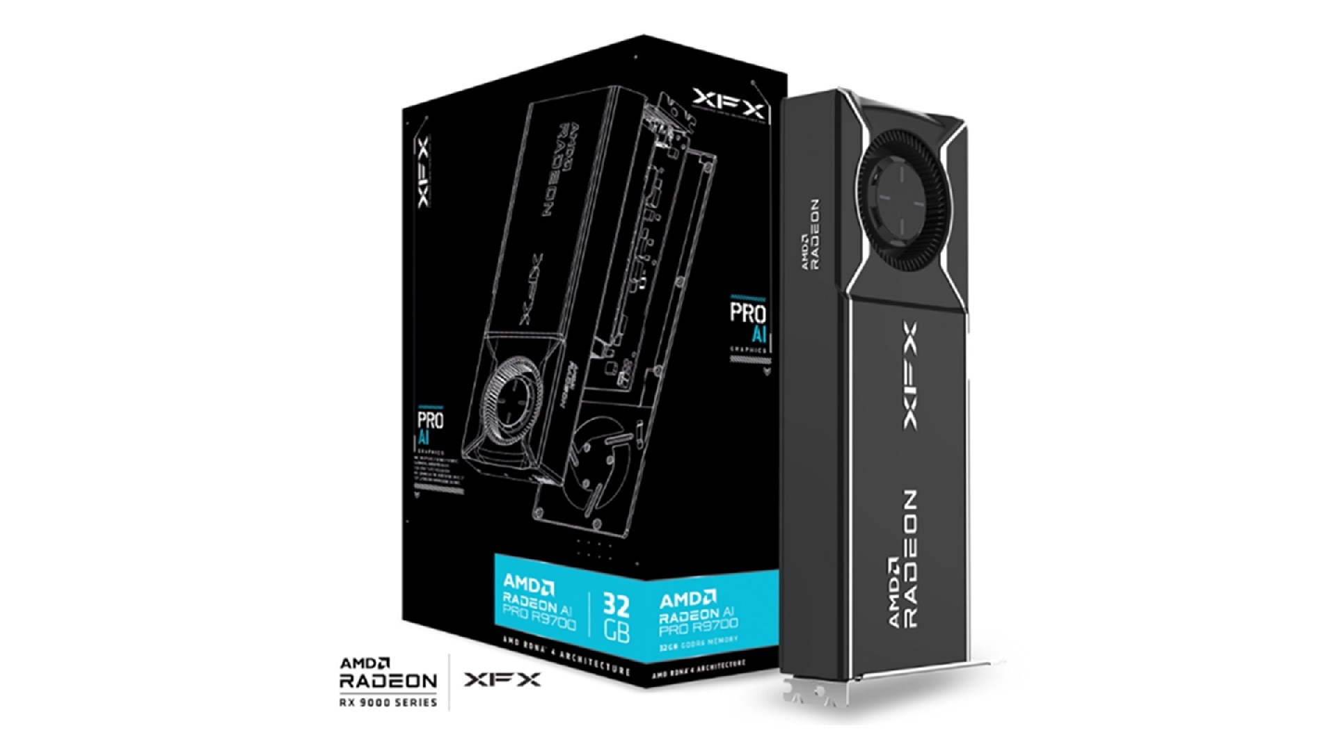 XFX AMD Radeon AI Pro R9700