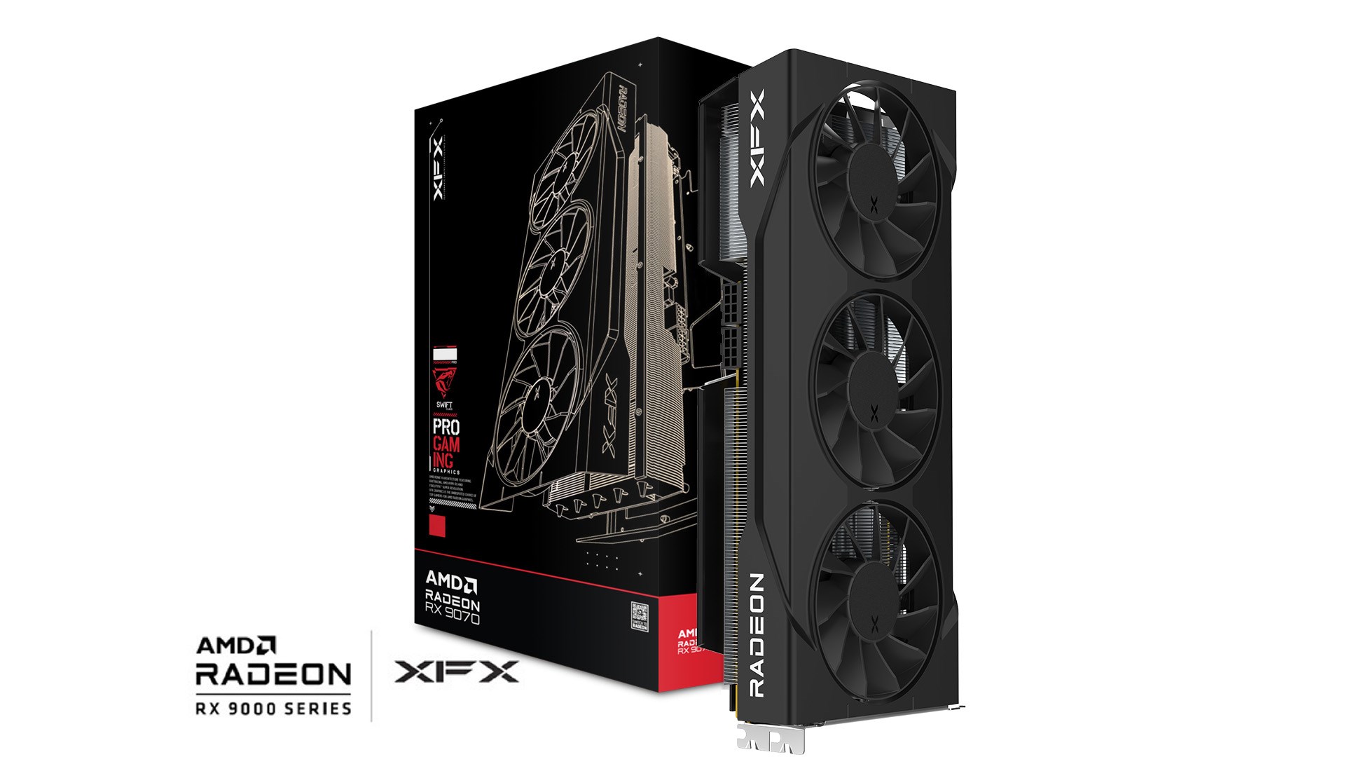 XFX Swift RX 9070GRE Trip F