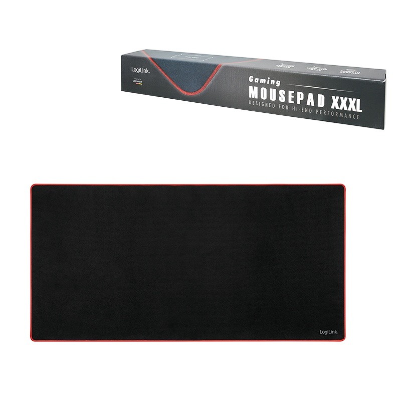 LogiLink  XXXL gaming mouse pad, black