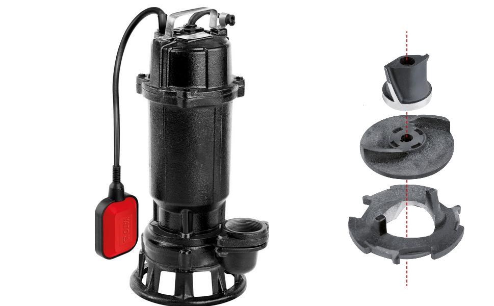 YATO CAST IRON PUMP WITH GRINDER