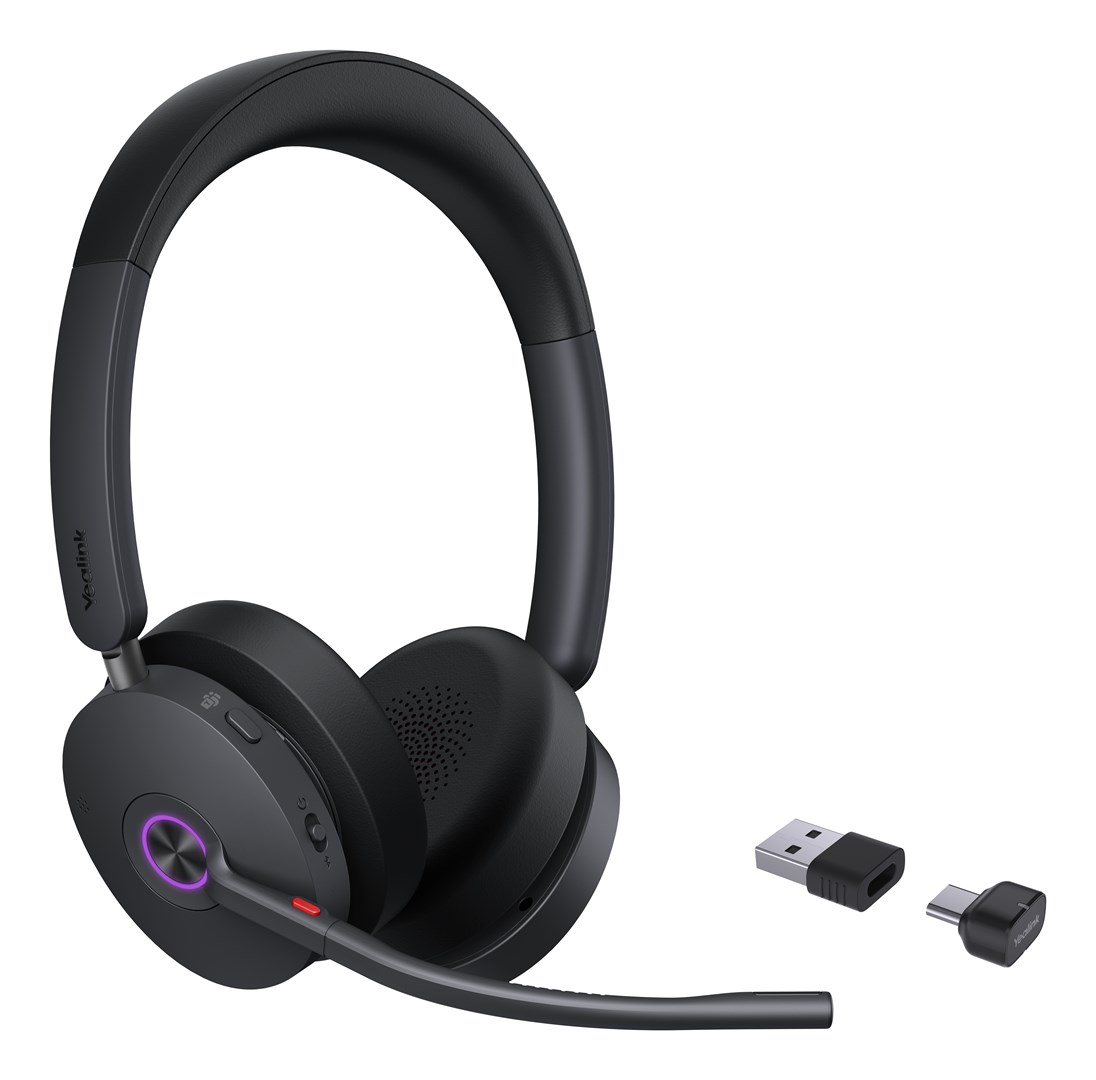Yealink  Headset wireless BH74 black USB-C/A