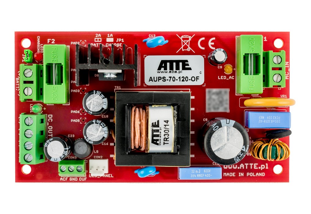 Atte ZASILACZ BUFOROWY IMPULSOWY AUPS-70-120-OF |