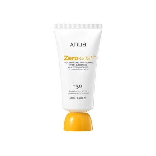 Anua Zero-Cast Moisturizing Finish Sunscreen SPF