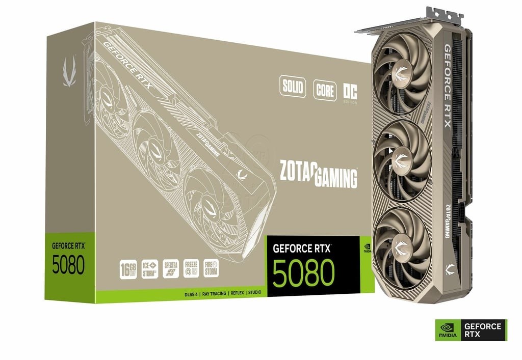 ZOTAC  GAMING GeForce RTX 5080 SOLID